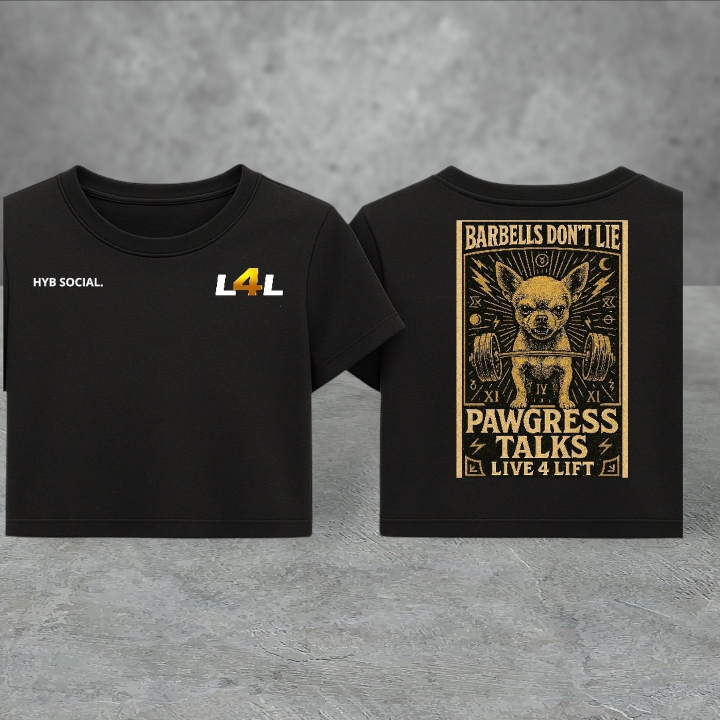 Loyalty Pack Crop Top (Live4Lift x HYB)