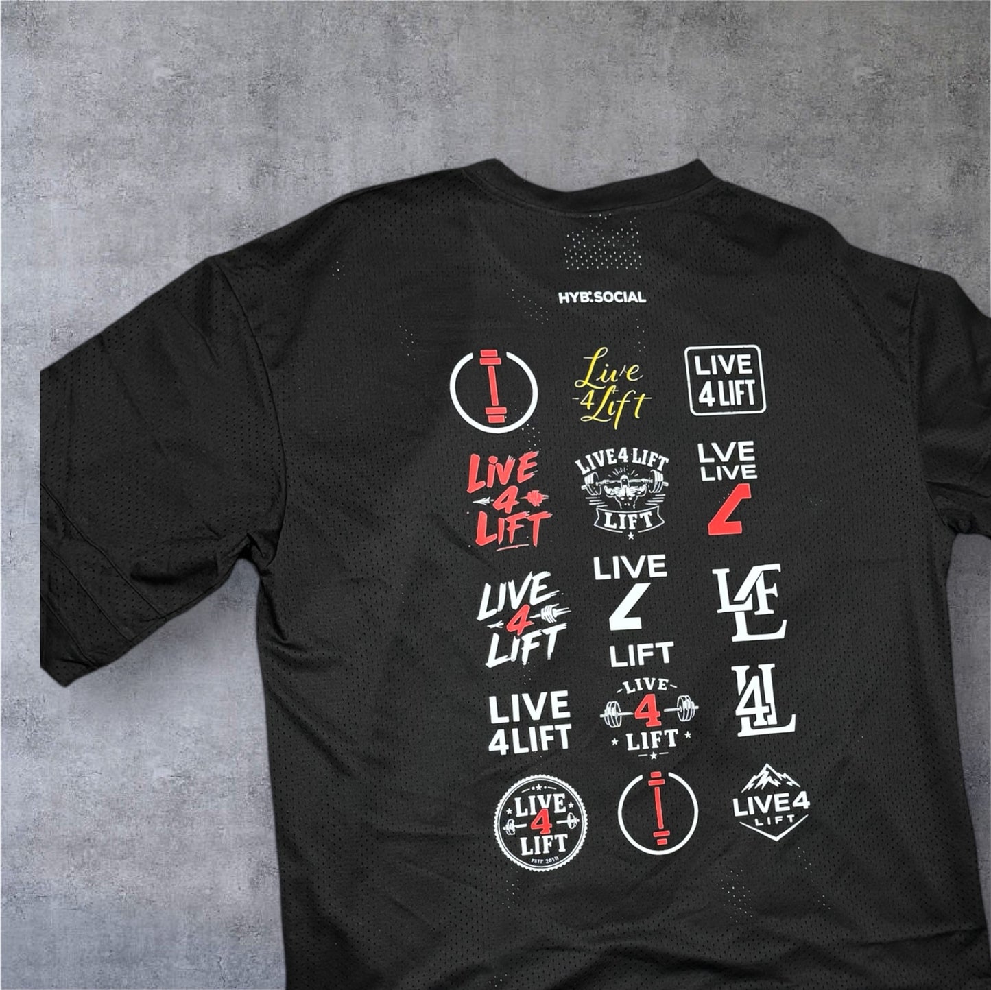Jersey Logo Storm (Live4Lift x HYB)