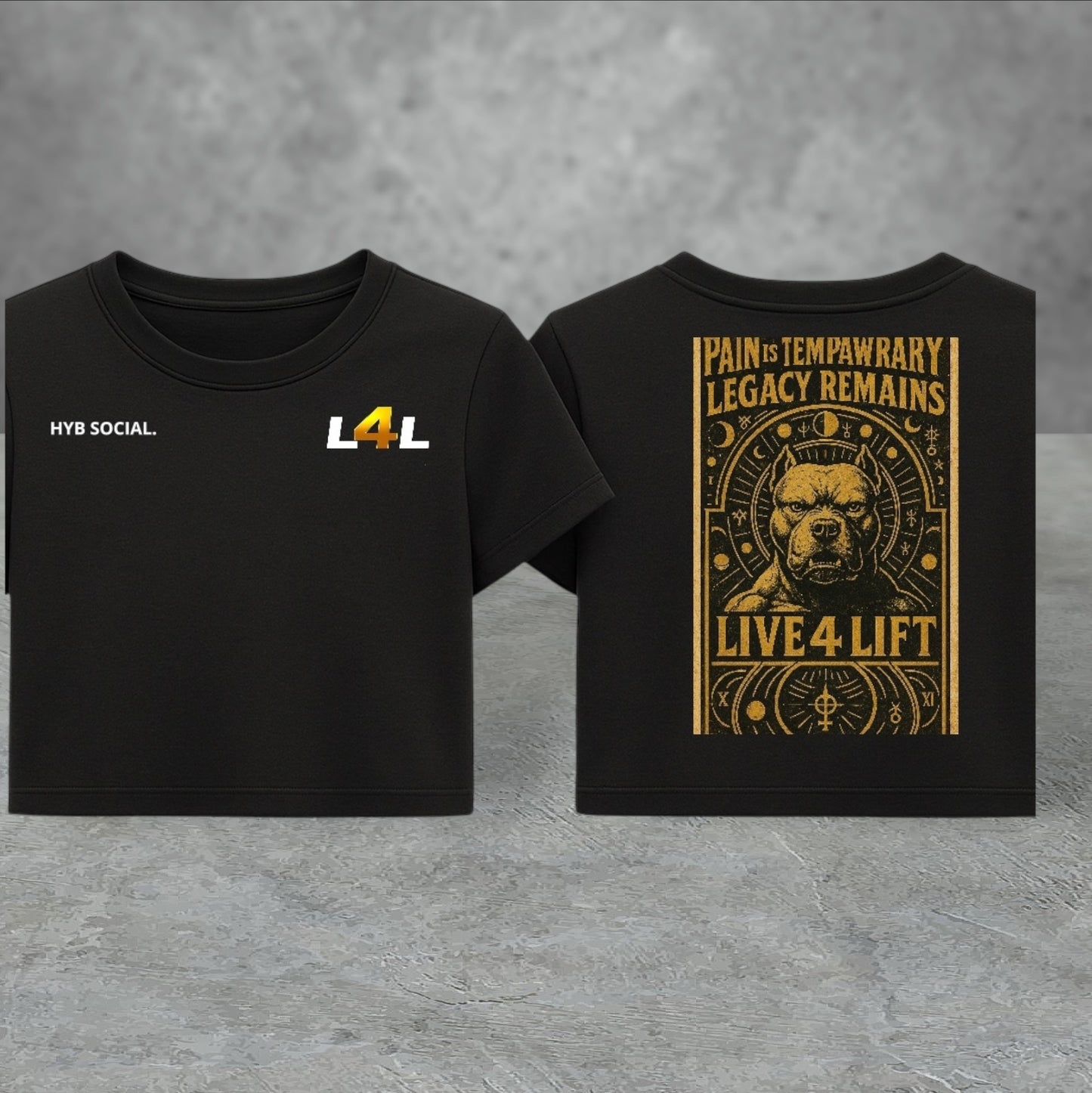 Loyalty Pack Crop Top (Live4Lift x HYB)
