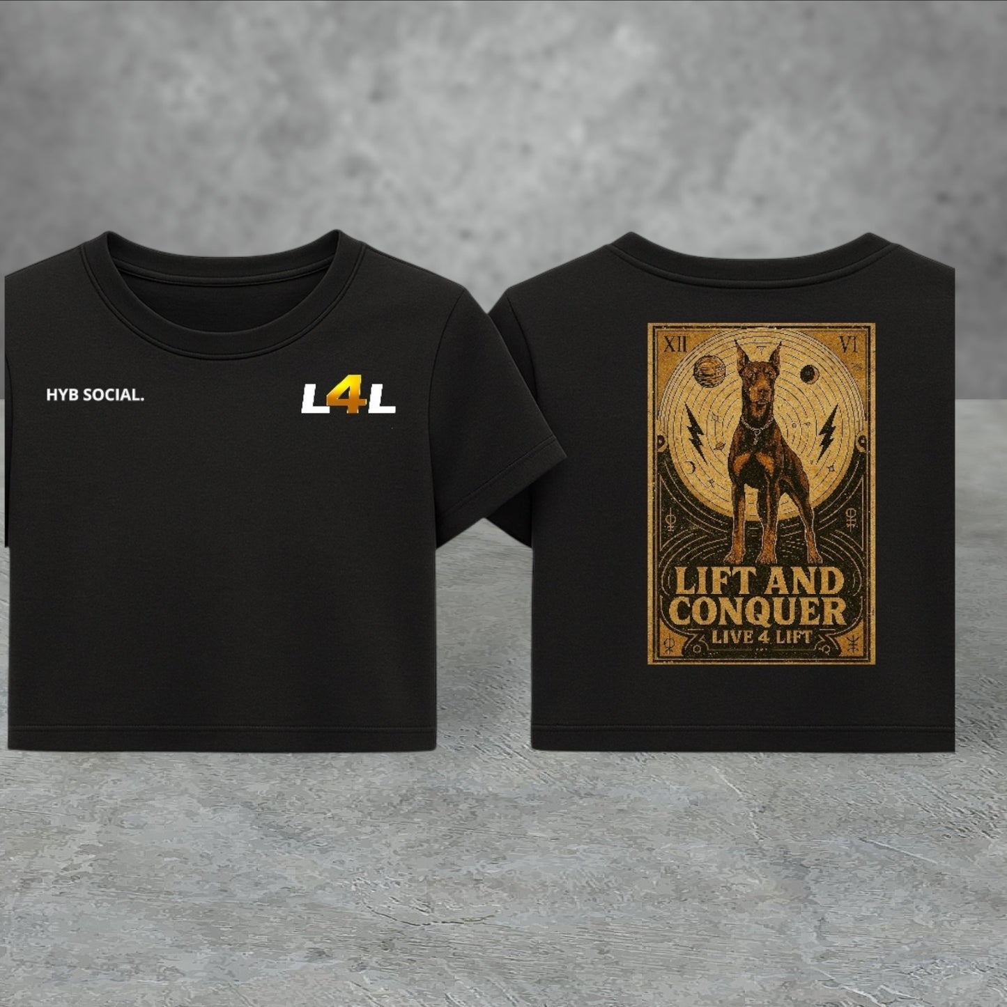 Loyalty Pack Crop Top (Live4Lift x HYB)