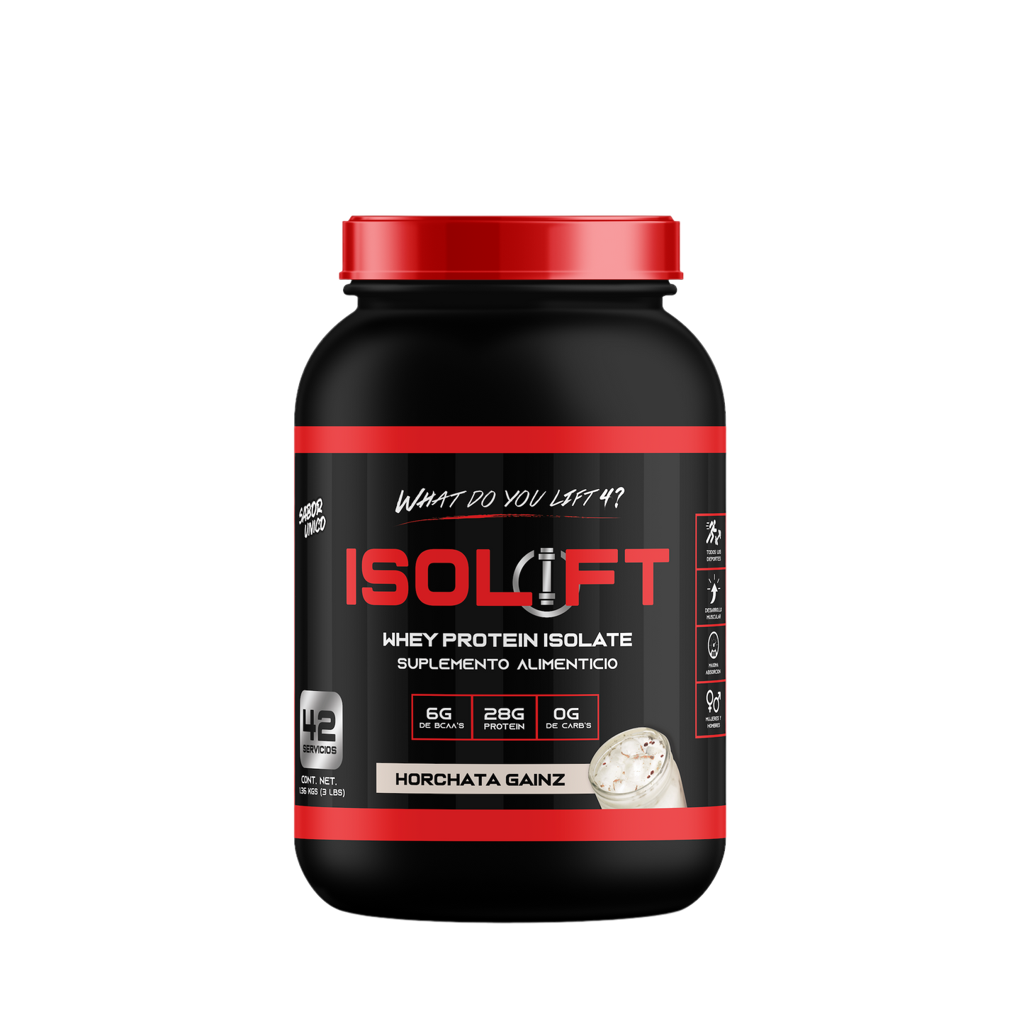 2 ISOLIFT® Cero Carbs al precio de 1 + Envío Gratis